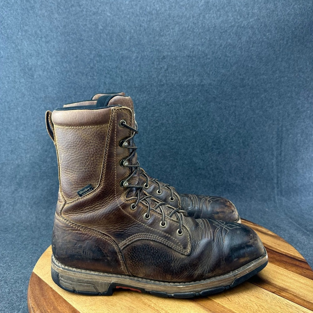 Irish Setter Marshall Men's 9" Waterproof Steel Safety Toe Work Boot 83852 Sz 11